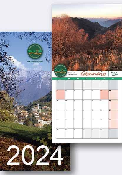 Regala e regalati il calendario della ProLoco Progetto per Valbrona!