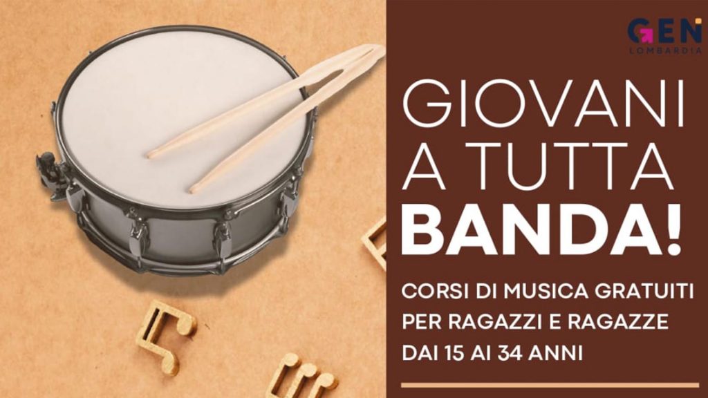 Per ragazzi /e dai 15 ai 34 anni - lunedi 3 marzo si comincia: partecipa!
